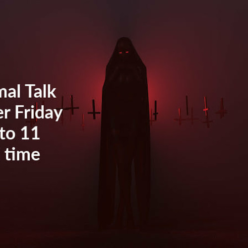 Paranormal talk UPRNs by weekly paranormal show on all things paranormal tonight's topic investigation techniques  and clearing techniques