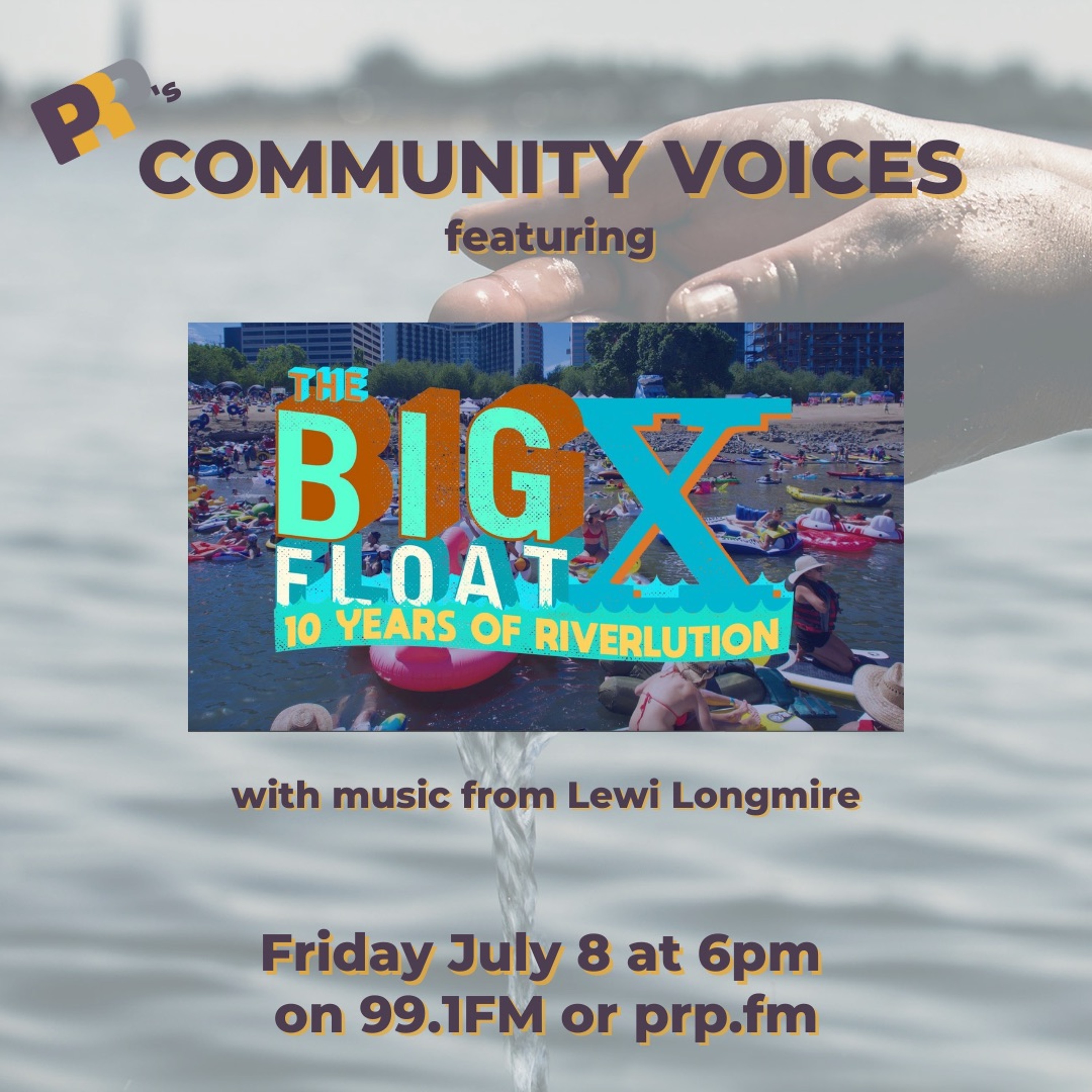 Community Voices featuring The Big Float (with music by Lewi Longmire) episode artwork