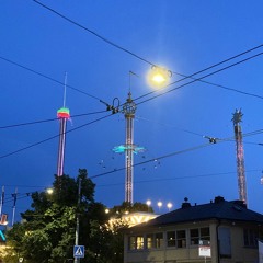 outside