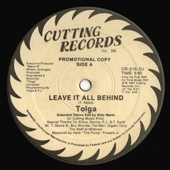 Tolga - Leave It All Behind