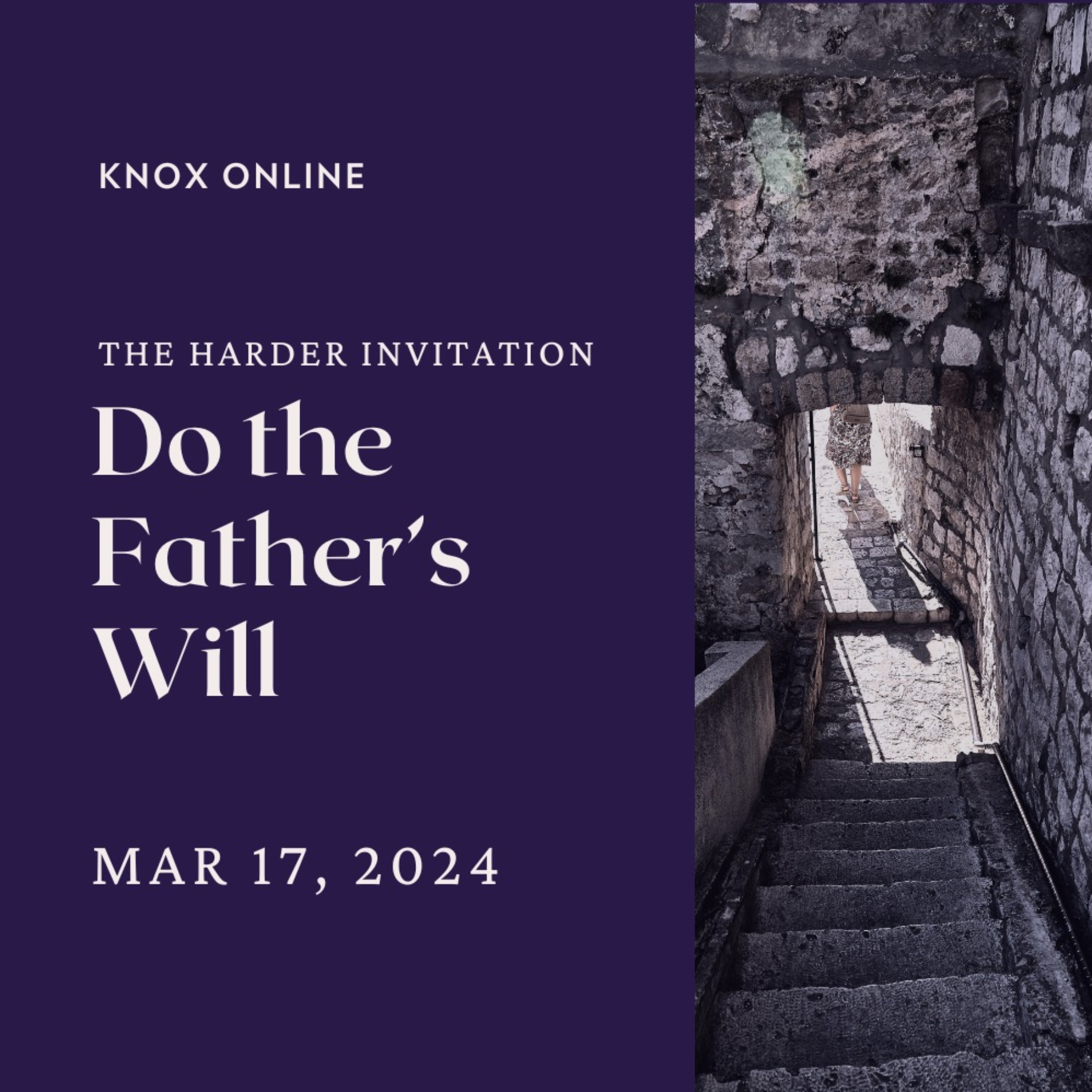 March 17, 2024 | Matthew 21:23-32 | Do The Father’s Will episode artwork