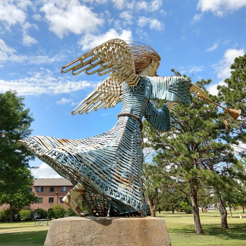 Tornado Alarm in Russell, Kansas