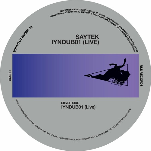 Saytek - IYNDUB01 (Live) (RS2213) [clip]