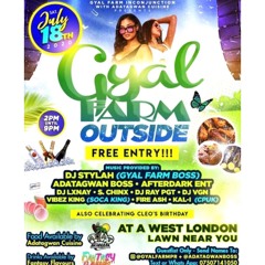 GYAL FARM OUTSIDE MIX BY DJ STYLAH (RNB/HIP HOP/DANCEHALL/AFROBEATS)