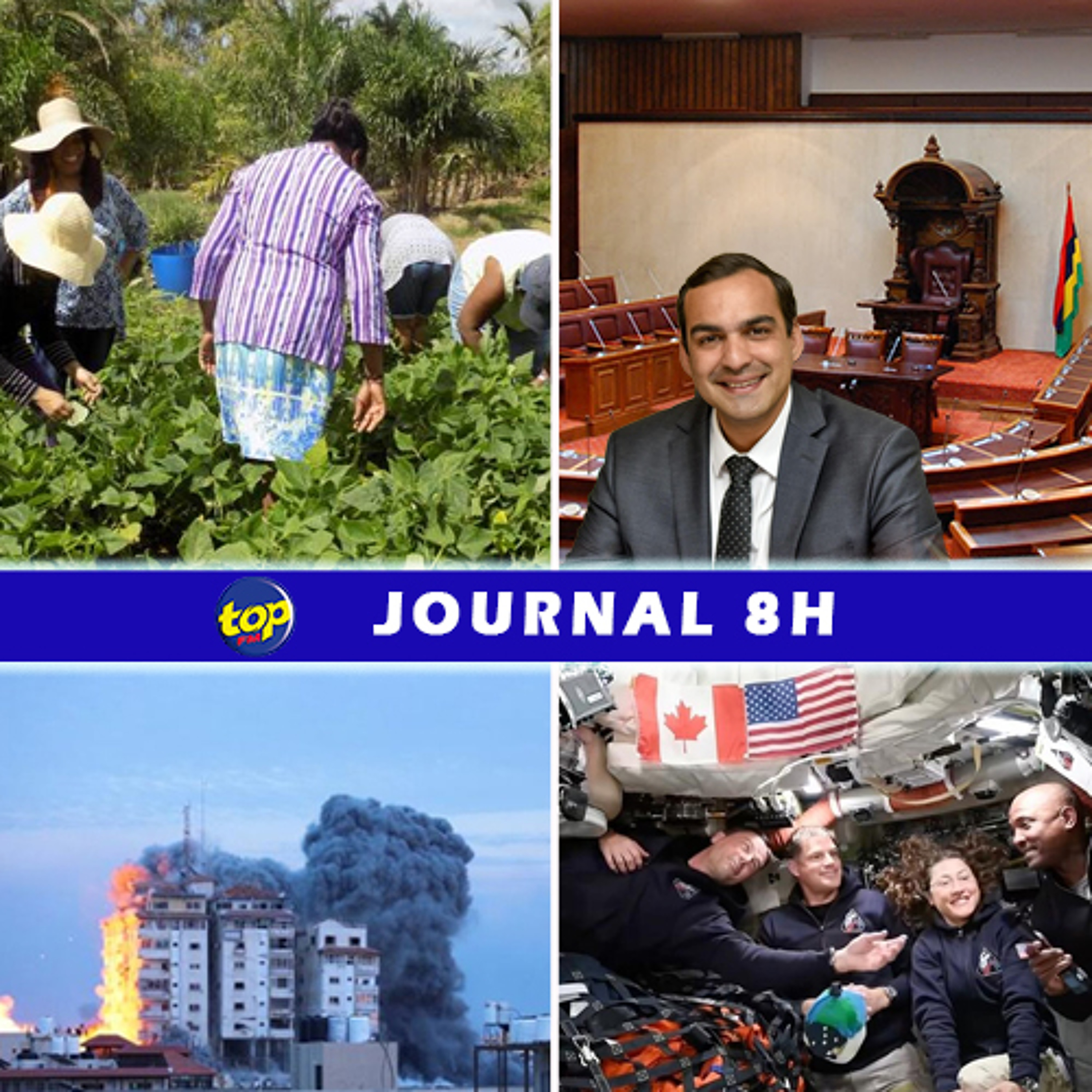 Le journal de 8H de ce mardi 07 avril 2026