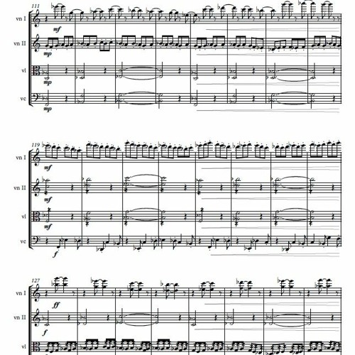 Pawel Strzelecki: String Quartet No. 7 (2021).