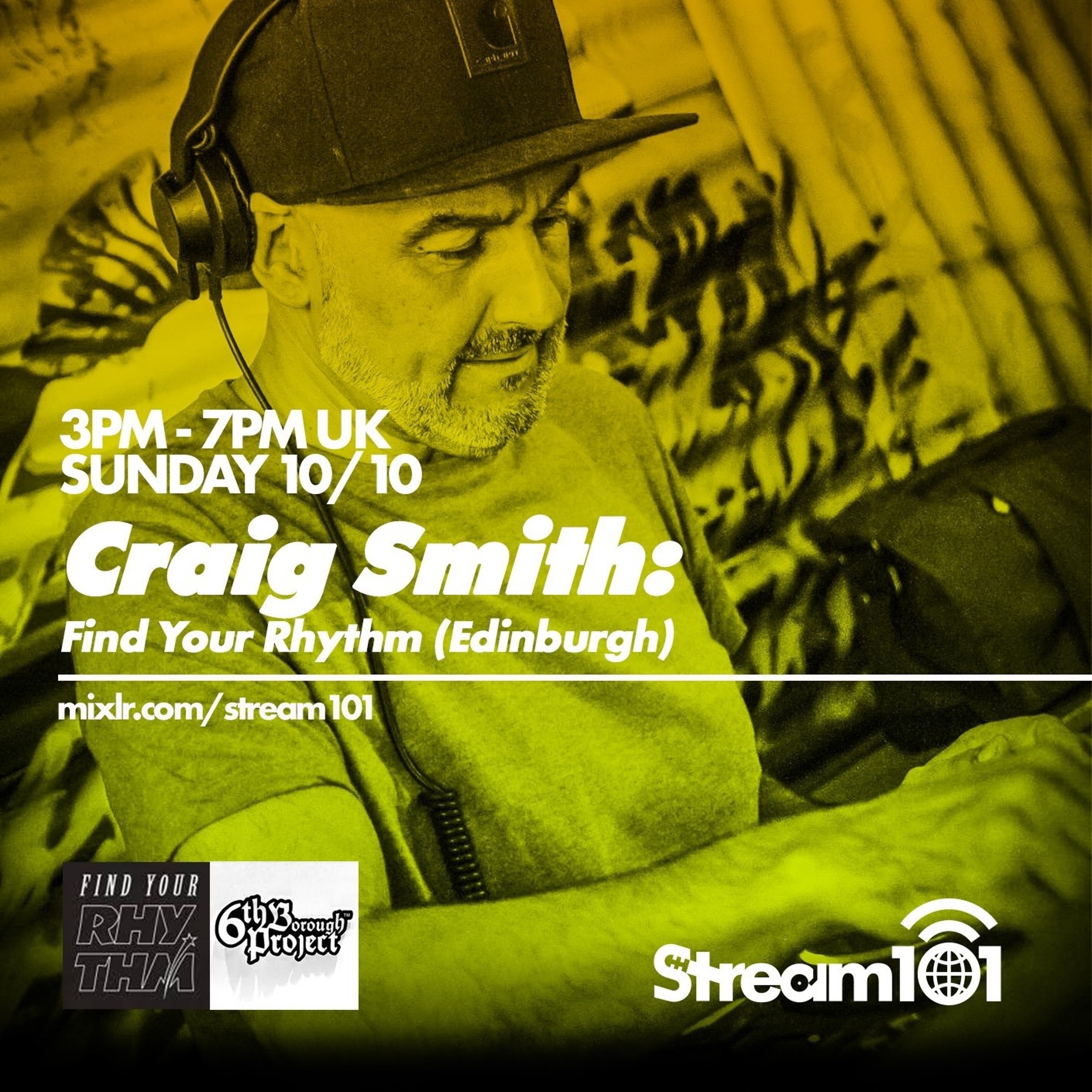 Find Your Rhythm Radio Show #26 on Stream 101 10.10.2021 episode artwork