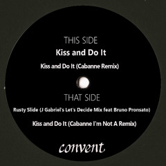 B2 J Gabriel & Connie Yin - Kiss and Do It (Cabanne I'm Not A Remix)