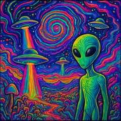 Aliens Arrival In Motion (PEEKABOO MEGAMASH)