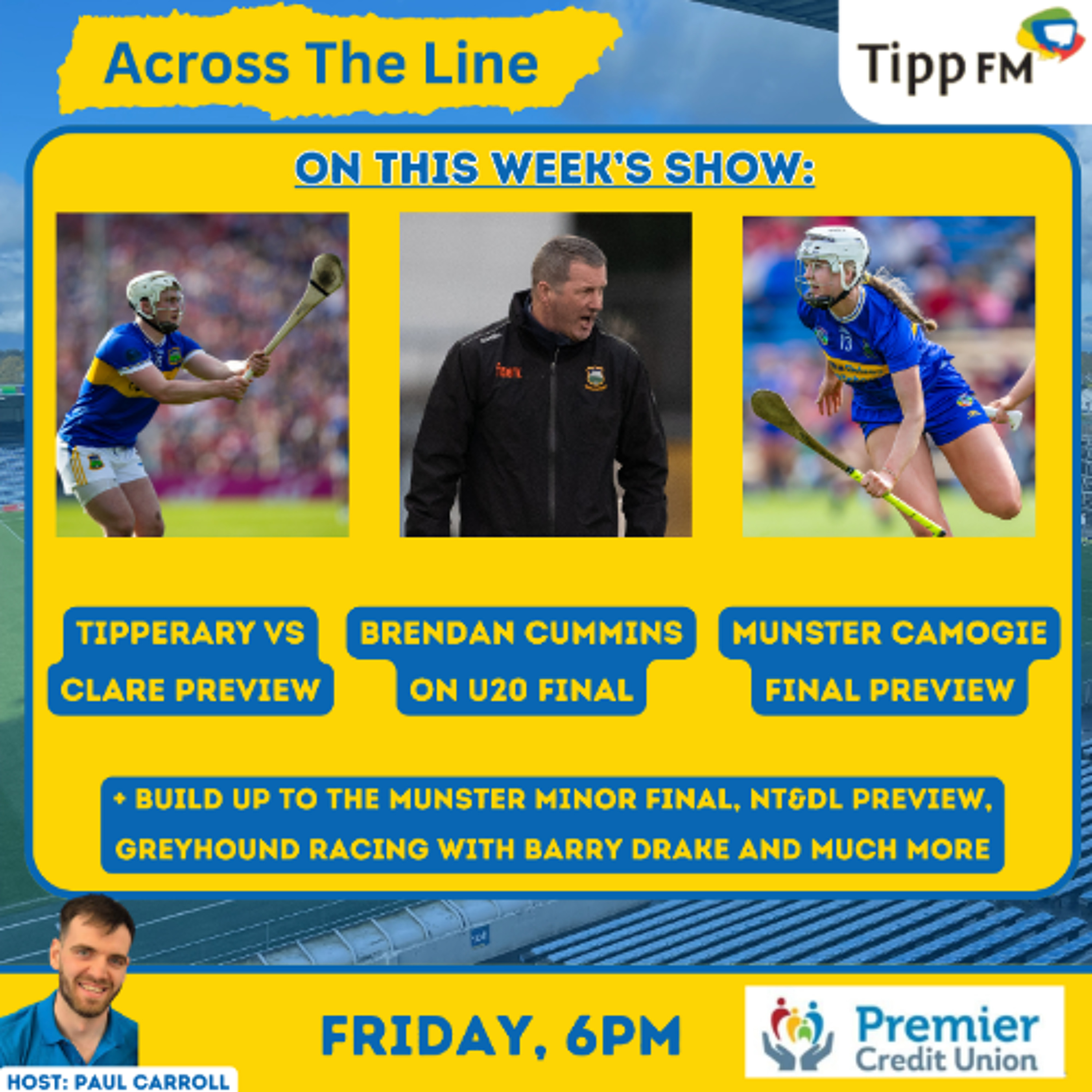 Tipperary vs Clare preview - Across The Line May 15th 2026 episode artwork