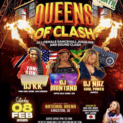 FULL QUEENS OF CLASH YUNG GUNZ TANA1 SUPERGOLD VS NAZ JAMAICA 2025