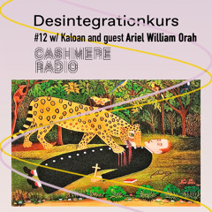 Desintegrationkurs #12 w/ Kaloan and guest Ariel William Orah