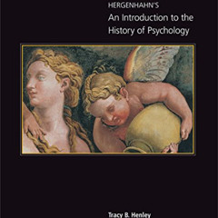 Get EPUB 💌 Hergenhahn's An Introduction to the History of Psychology by  Tracy Henle