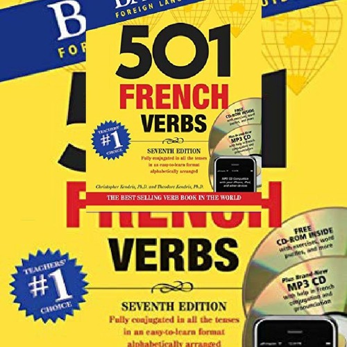 Stream Download⚡️(PDF)❤️ 501 French Verbs: with CD-ROM and MP3 CD (501 Verb  Series) from derikoasewdasa | Listen online for free on SoundCloud