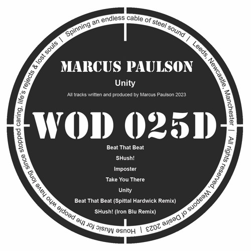 Weapons Of Desire (WOD025D) Marcus Paulson - Unity (Clips)