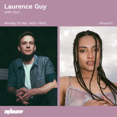Laurence Guy with Ouri - 02 March 2020