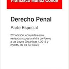 [VIEW] PDF 📁 Derecho Penal Parte Especial 20ª Edición 2015 (Manuales de Derecho Pena