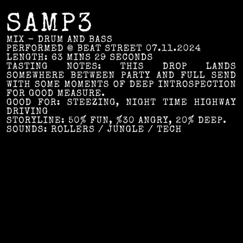 SAMp3 @ Beat Street Festival 2024