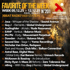 Marc Denuit // Favorite of the Week 05.12.25 - 12.12.25 Marc Denuit Podcast Mix Xbeat Radio