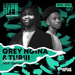 Homegrown talents Turiii and Grey Ngina in studio getting hyped with Wanluv | The Hype 984