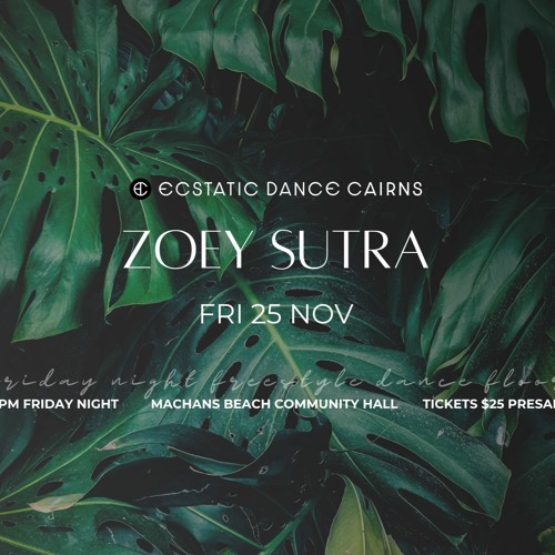 Ecstatic Dance Cairns 25.11.2022