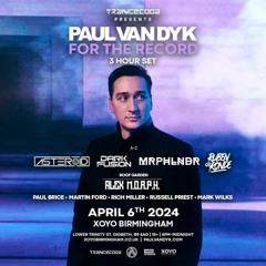 Mark Wilks - Trancecoda - PVD - XOYO Birmingham