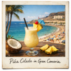 Piña Colada In Gran Canaria