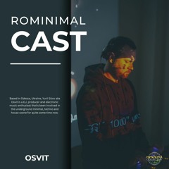 RominimalCast057: Osvit (live CULT.beat at Dvir12/2