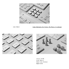 Aske Zidore - Game Mechanics for Voices: The Place of Landscape
