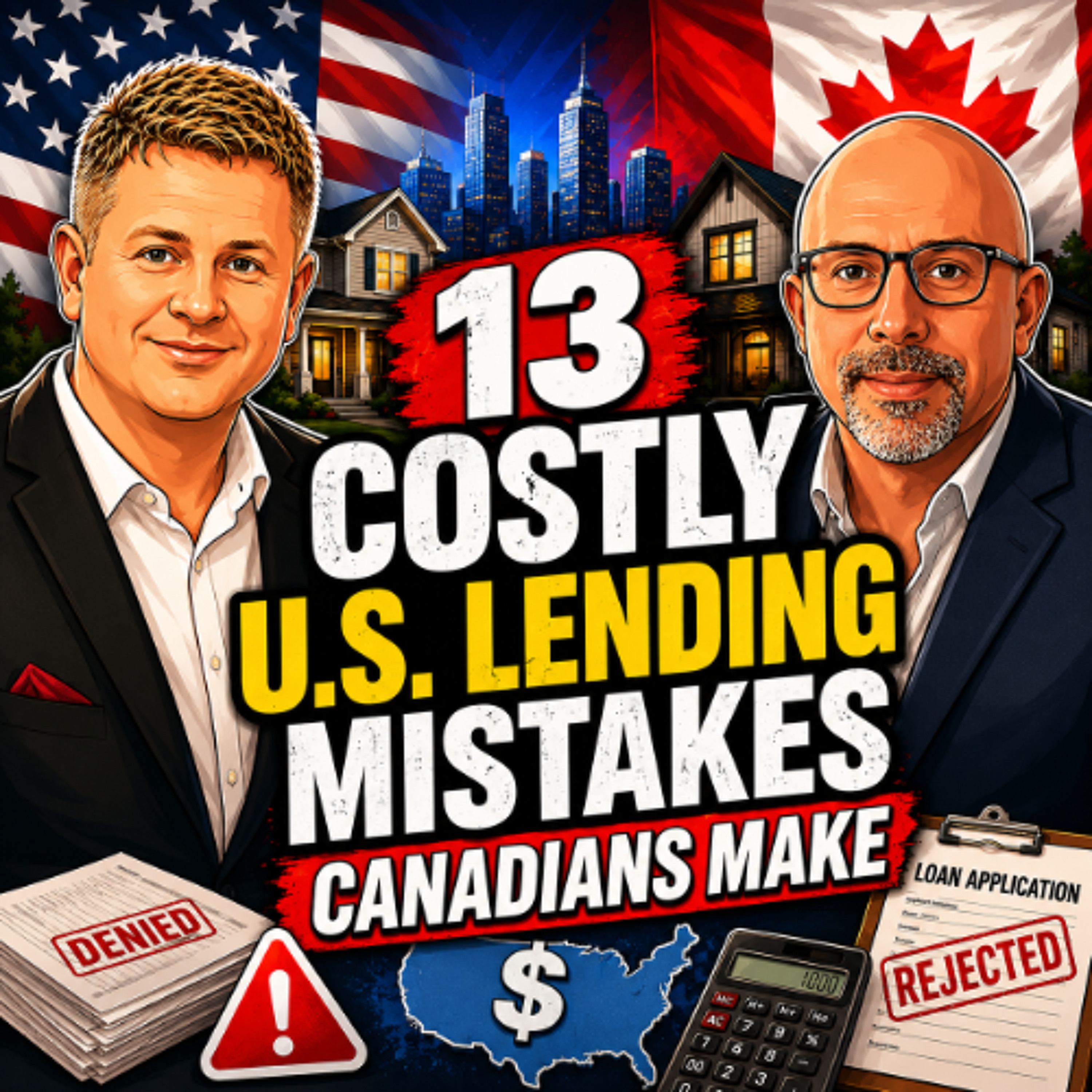EP428 13 Costly U.S. Lending Mistakes Canadians Make with Chris Micucci episode artwork