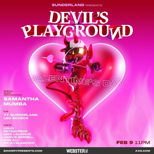 Devil's Playground Valentine's Day | Webster Hall