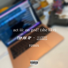 act iii: on god? (she like)TRN ME UP X HAZEY remix