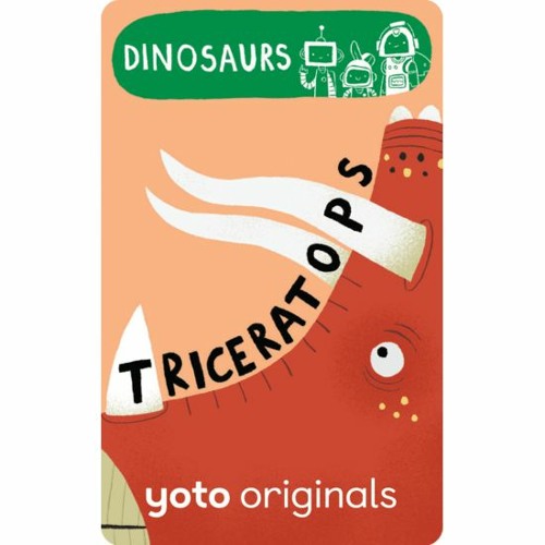 Stream World Book Day UK  Listen to BrainBots: Dinosaurs - Triceratops, a  Yoto Originals story playlist online for free on SoundCloud