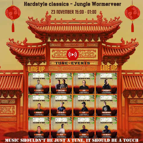 Tune Events presents - All live sets at The Candyshop Colours of Asia