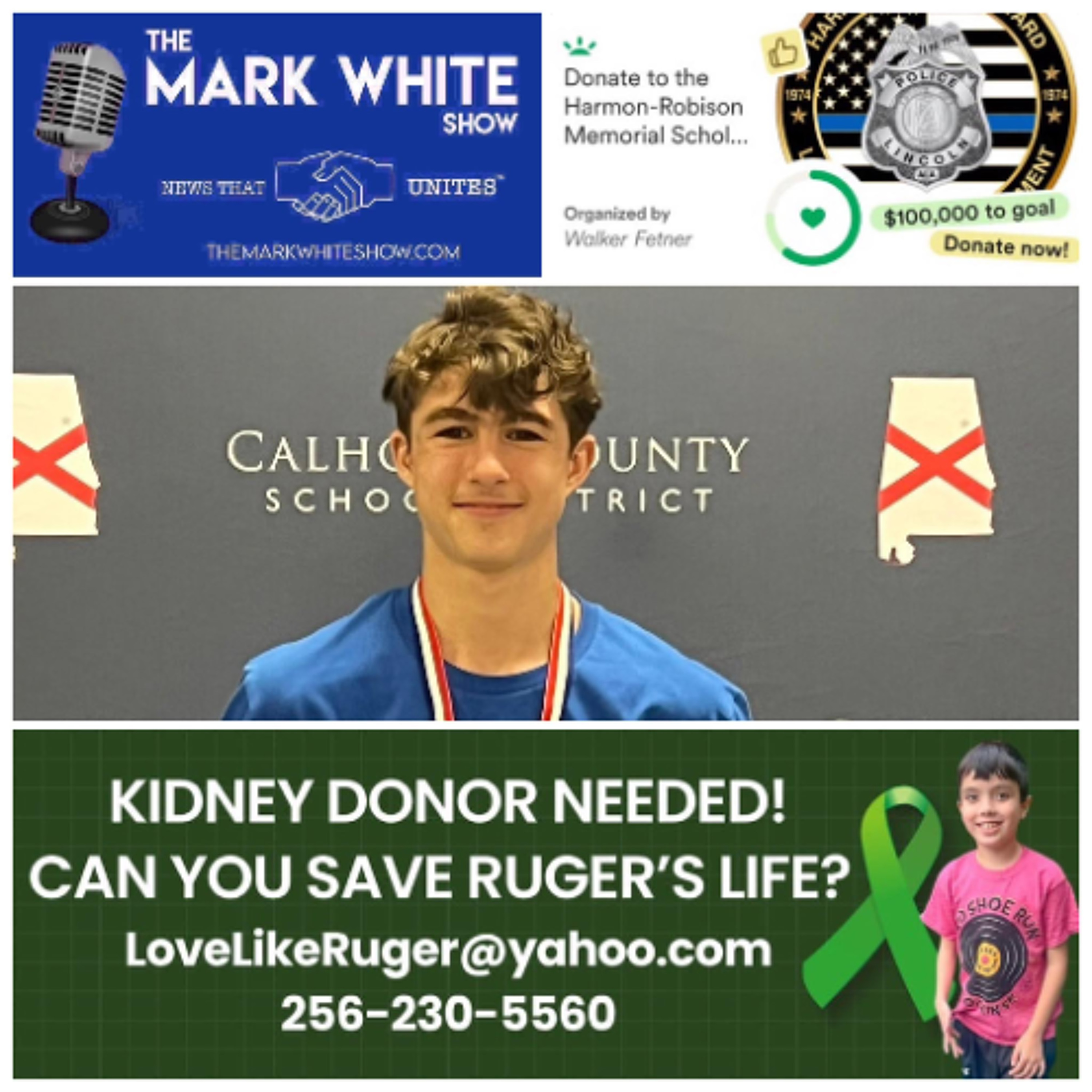13-year-old Walker Fetner Establishes Scholarship & Ruger Ennis Needs A Kidney Donor episode artwork