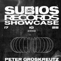 Peter Groskreutz - Subios Records Showcase 17.10.25 Goethebunker Essen