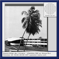 Grand Hôtel de l’Univers - chambre 590 invité Ninye Bun - 23rd October 2025