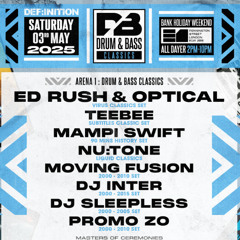 Drum & Bass Classics 3rd Birthday Hype Mix 03.05.25