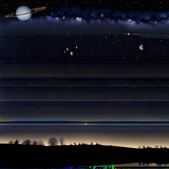 Nocturne Nº.8 - Jupiter and Saturn Great Conjunction
