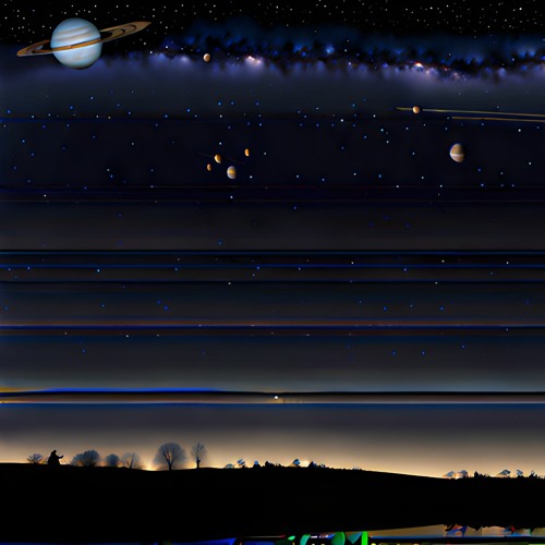 Nocturne Nº.8 - Jupiter and Saturn Great Conjunction