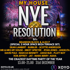 Brandon Block & Alex P - My House NYE Resolution