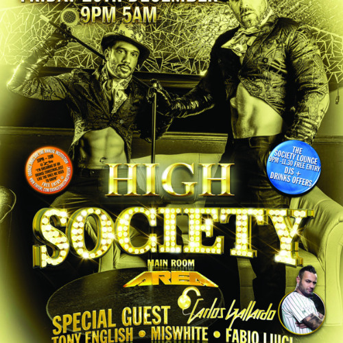 World Tour Sessions Vol.15 (London) High Society - Carlos Gallardo