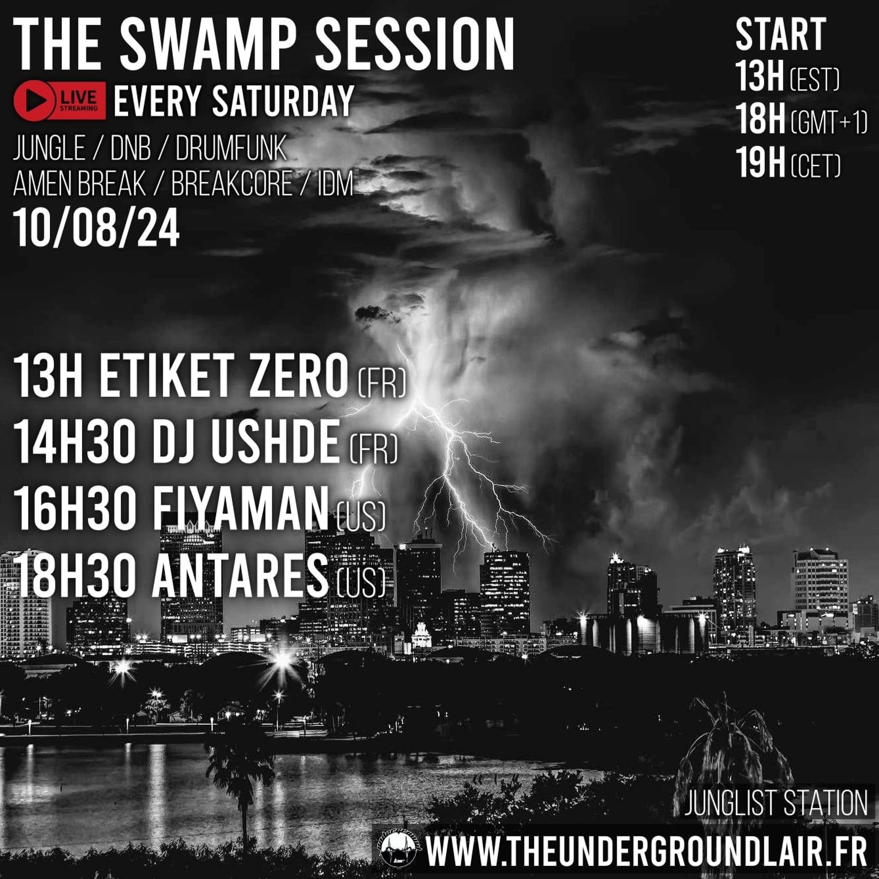 Antares LIVE On The Underground Lair - The Swamp Session 10.08.2024 episode artwork