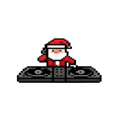 Santa is a DJ