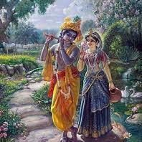 Radha Krishna Pastimes in Vrindavan from Srimad Bhagavatam