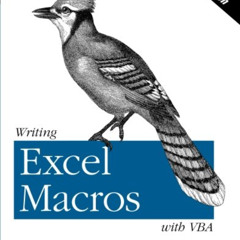 free PDF 📔 Writing Excel Macros with VBA, 2nd Edition by  Steven Roman EBOOK EPUB KI