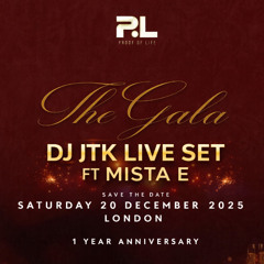 LIVE SET: PROOF OF LIFE WITH MISTA E (HIP HOP & RNB/ AFROBEATS/AMAPIANO & FUNKY)