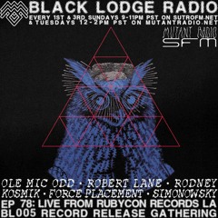 BL Radio EP 78: Live From Rubycon BL005 Record Release