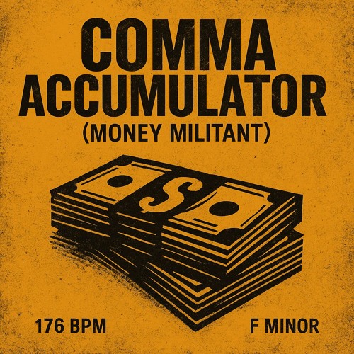 Comma Accumulator (Money Militant)