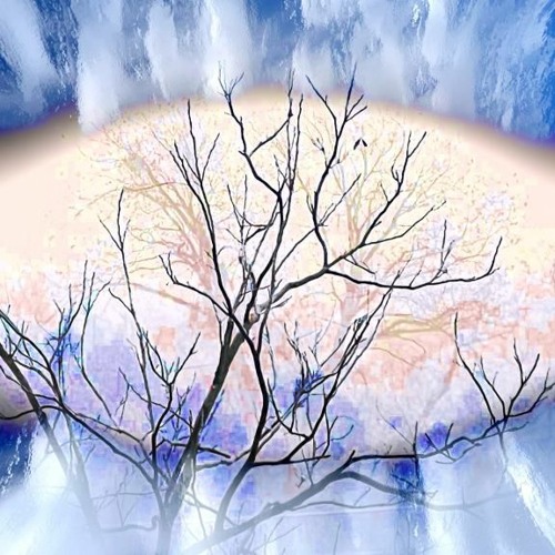 sweet stars ~ as the clouds coated in thin fragile glass grew larger